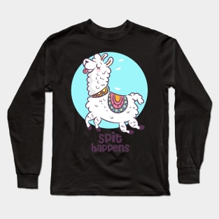 Spit Happens merch Long Sleeve T-Shirt